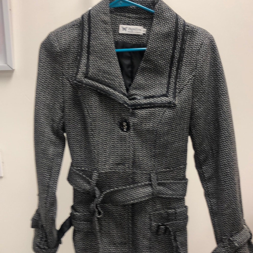 Papillon trench coat